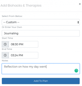 mental illness therapy plan