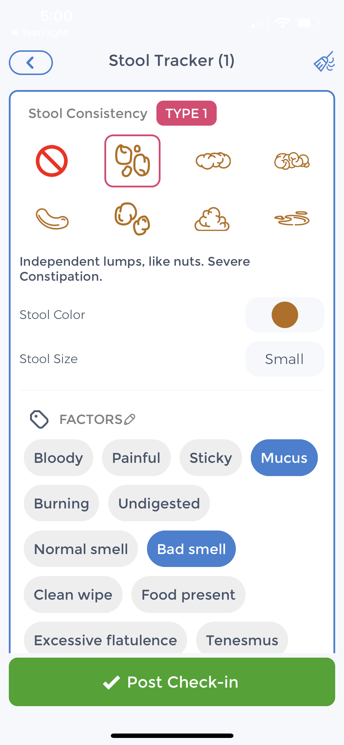 bowel movement tracker app