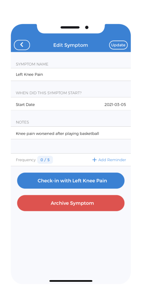 Chronic Pain Tracker App for Pain Management