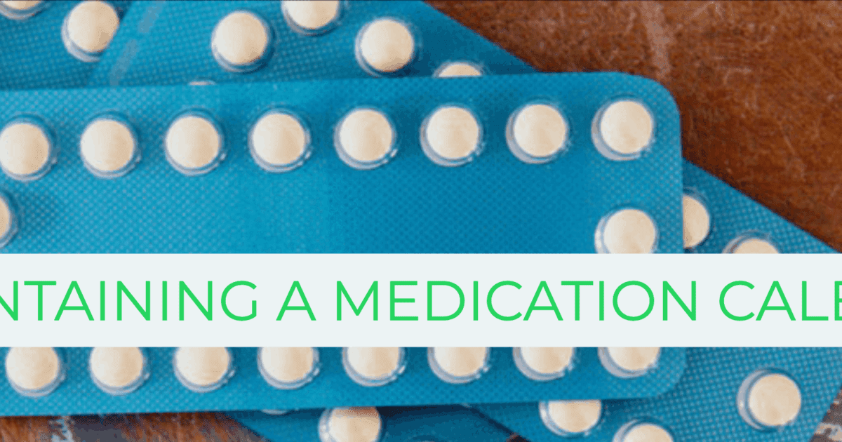 The Top 5 Benefits of Using a Medication Calendar