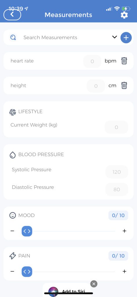 measurements