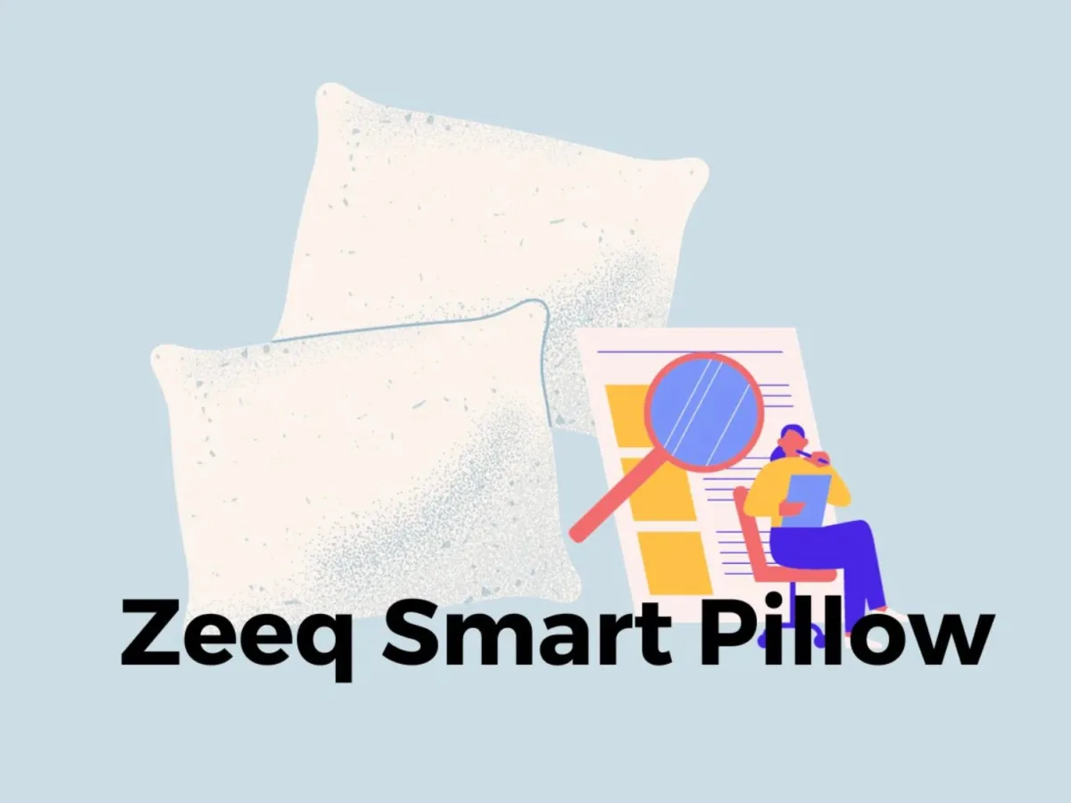 Zeeq snore smart outlet pillow