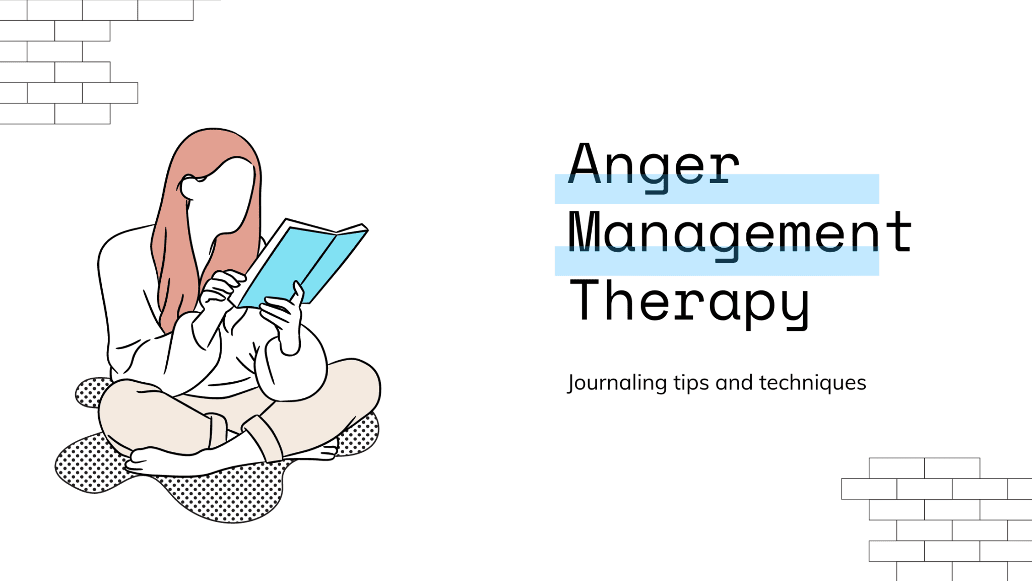 Anger Management Therapy Manage with a Mental Health Journal