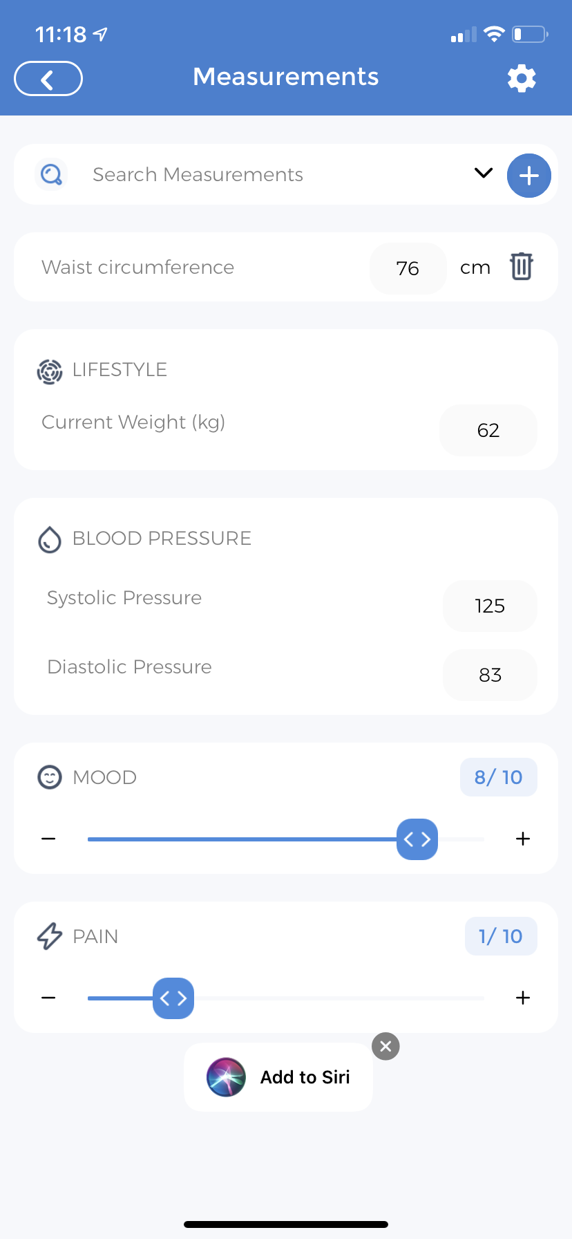 Measurements