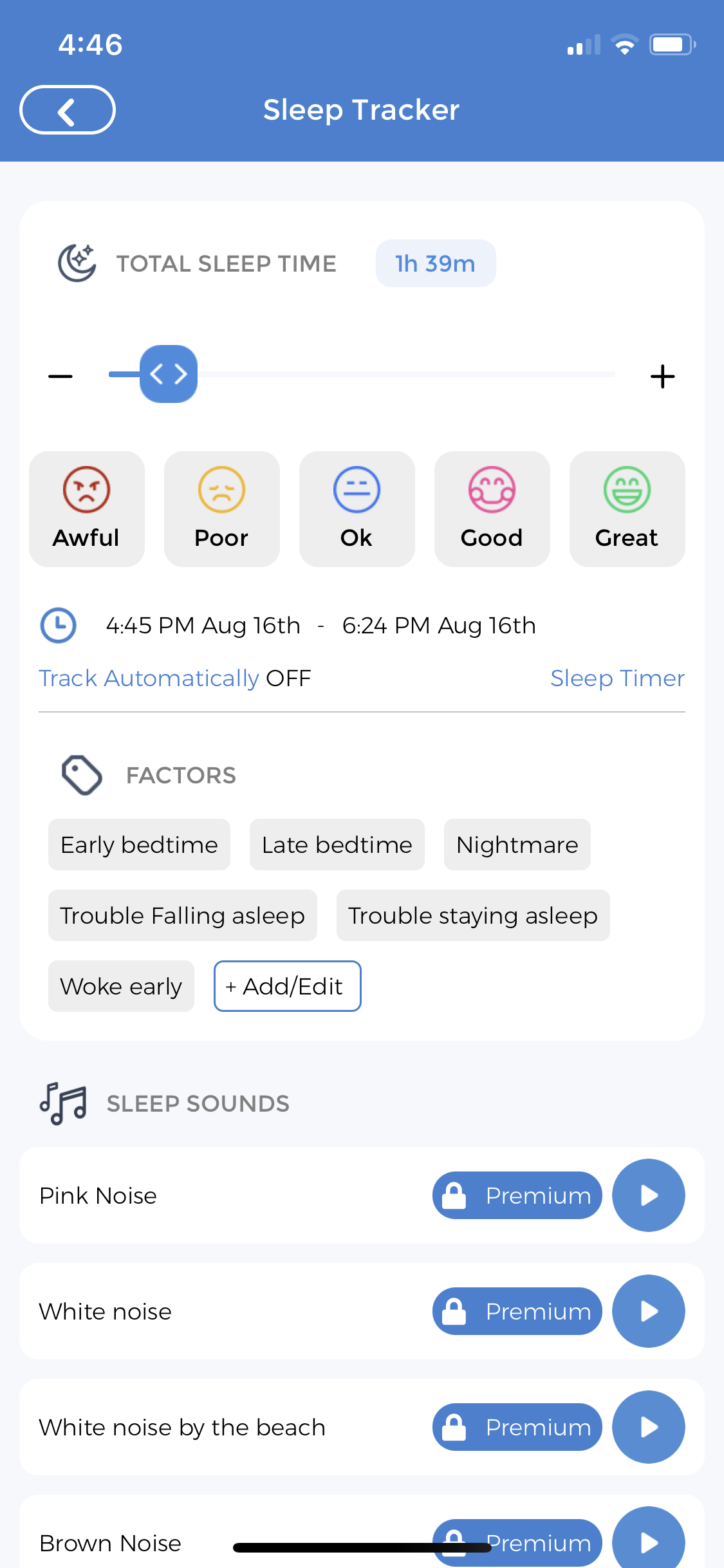 Sleep Tracker for Babies