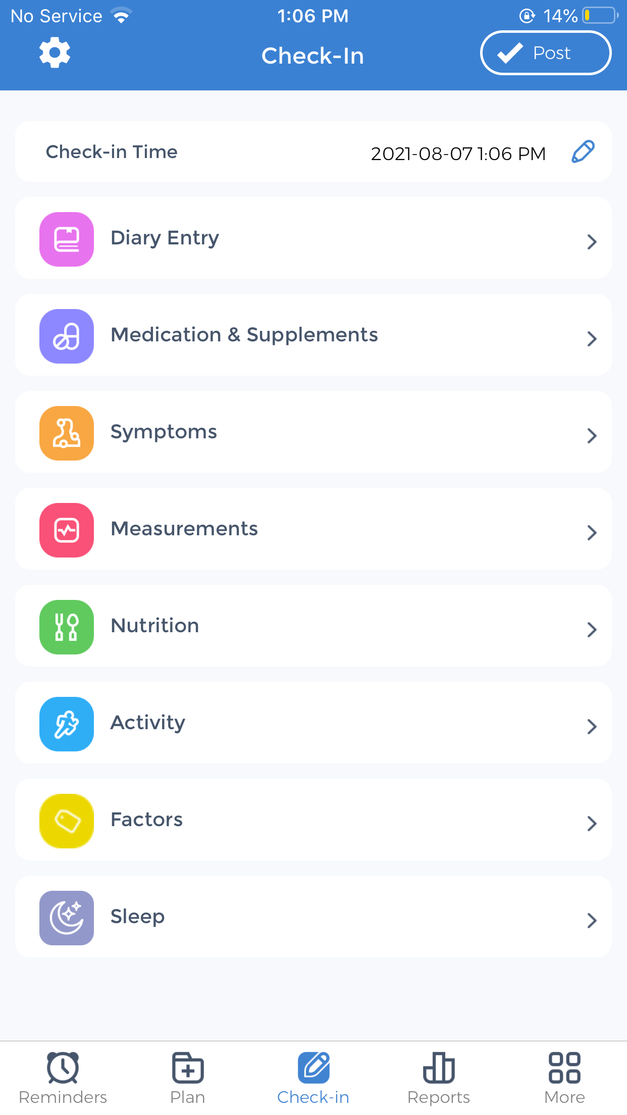 Check-In module