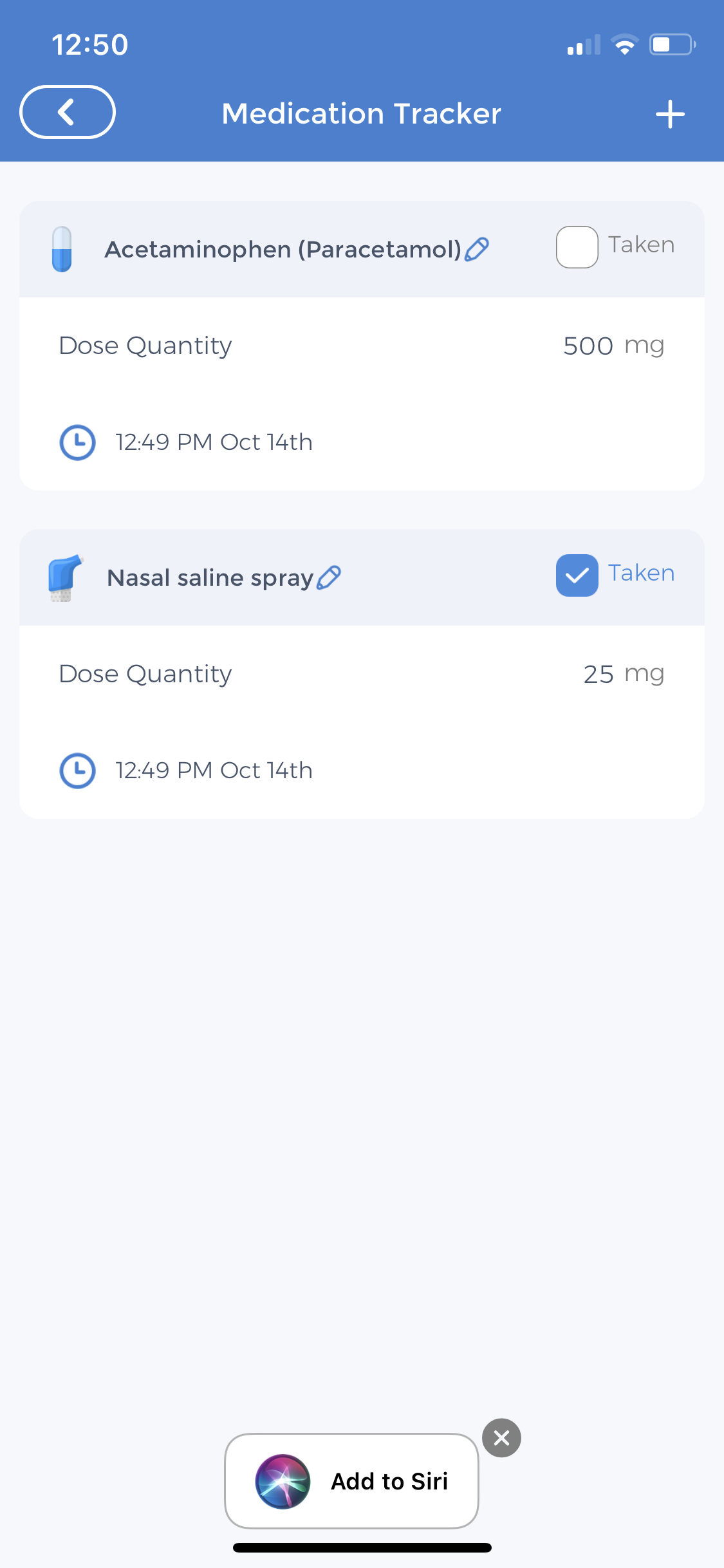 medication tracking