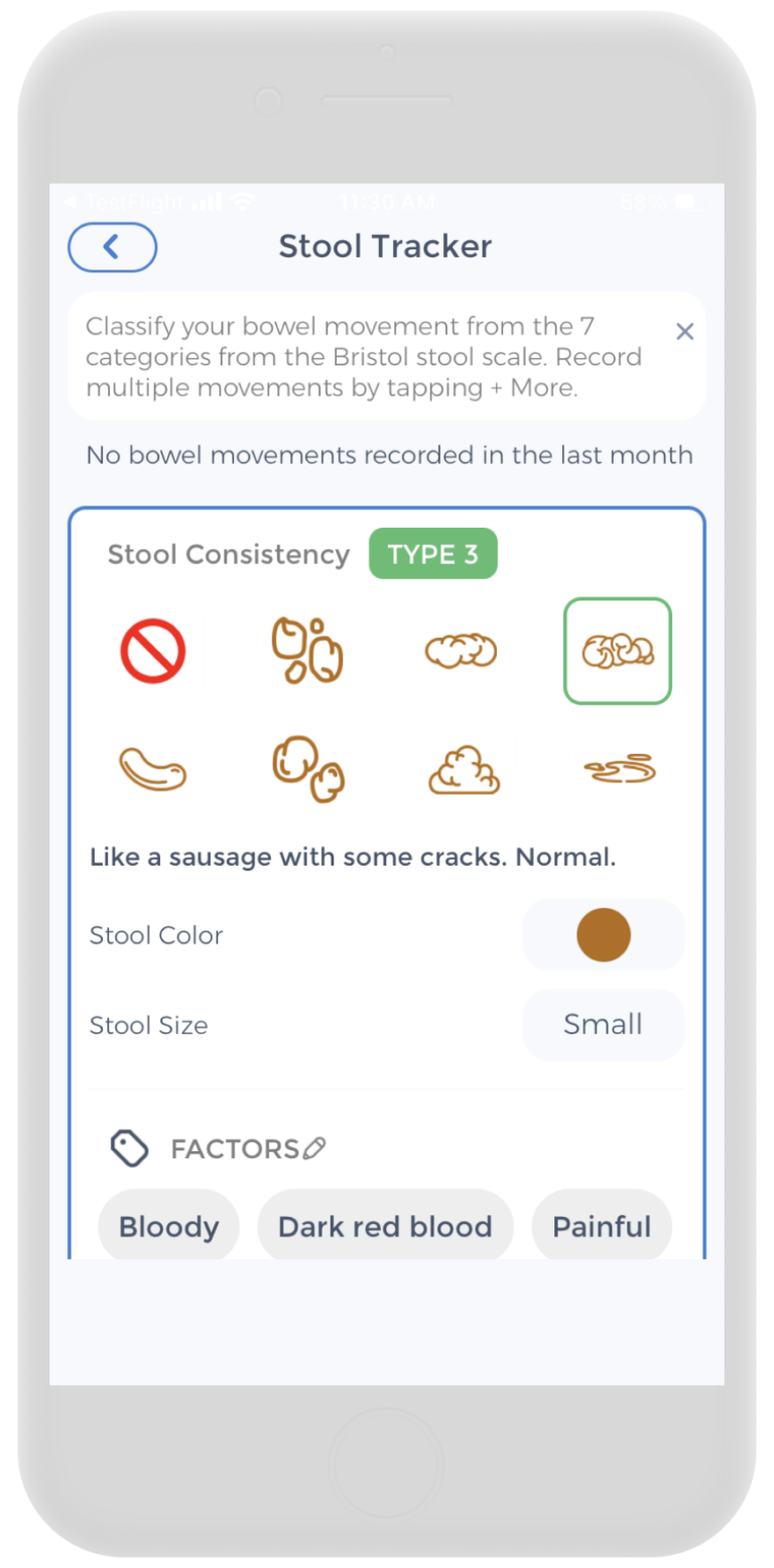 Poop Tracker Poop App for IBS & FODMAP Diet Journaling
