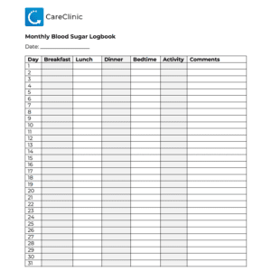 glucose log spanish