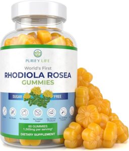 Sugar-Free Rhodiola Rosea Gummies