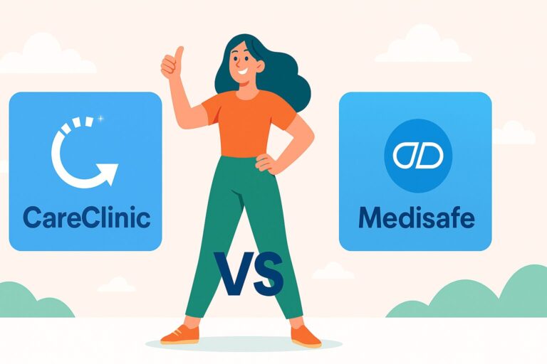 careclinic vs medisafe app review