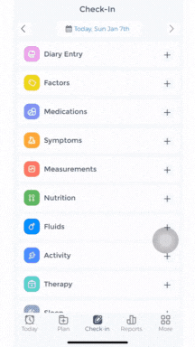 Daily Symptom Tracker