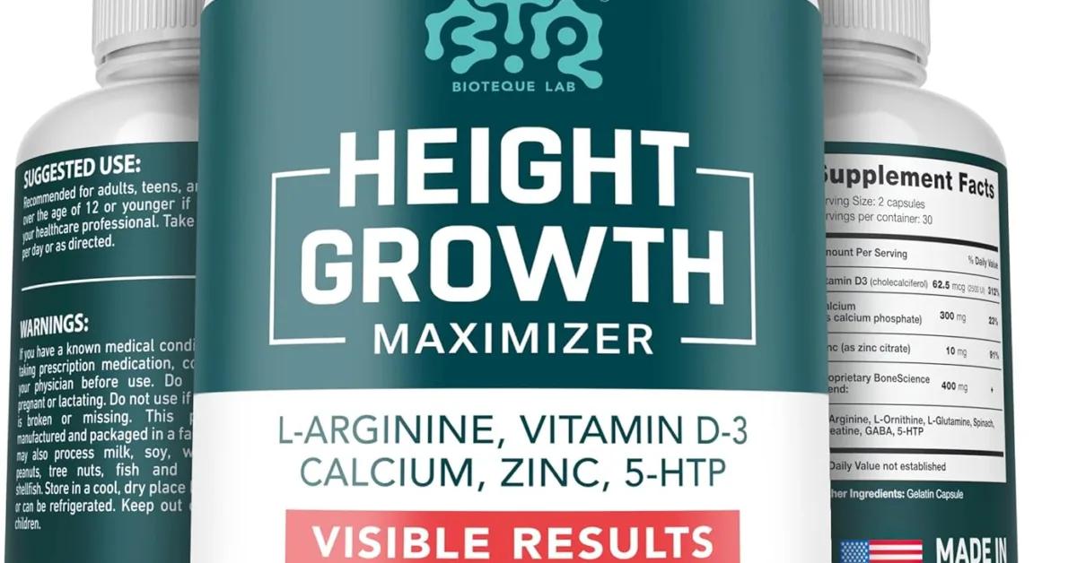 The Best Height Growth Supplement Unveiling the Top Options