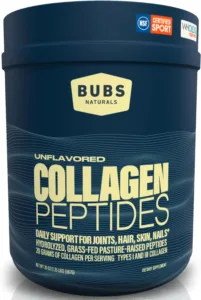 BUBS Naturals Unflavored Collagen Peptides Powder