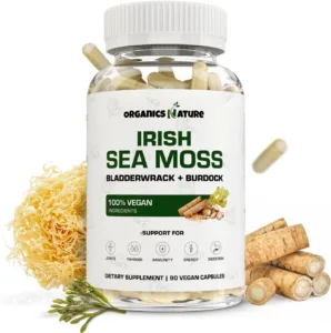 Organics Nature Irish Sea Moss Capsules