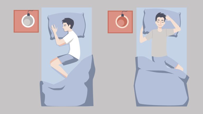 colitis sleeping position