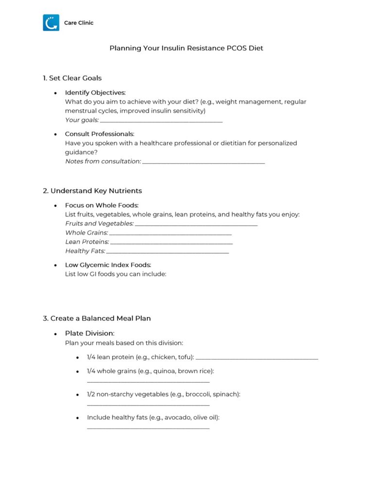 The Best Insulin Resistance Pcos Diet A Comprehensive Guide