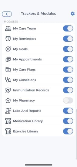 careclinic health modules