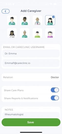 caregivers app