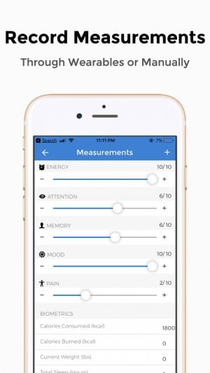record health measurements record health measurements
